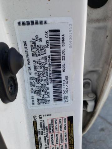 Photo 10 from auction – 2008 TOYOTA COROLLA CE with VIN 1NXBR32E28Z947646
