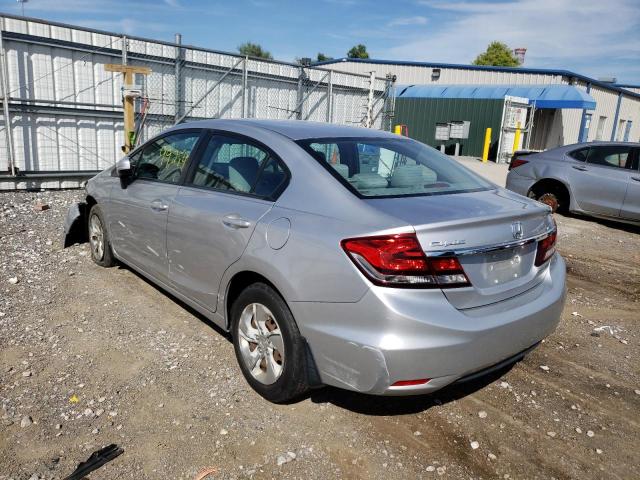 Photo 3 from auction – 2014 HONDA CIVIC LX with VIN 19XFB2F5XEE214088