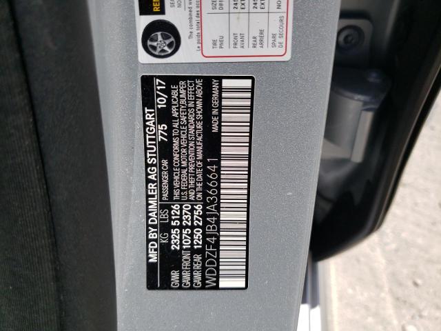Photo 10 from auction – 2018 MERCEDES-BENZ E 300 with VIN WDDZF4JB4JA366641