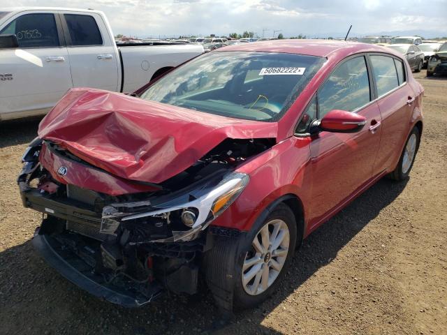 Photo 2 from auction – 2017 KIA FORTE LX with VIN KNAFK5A88H5707087