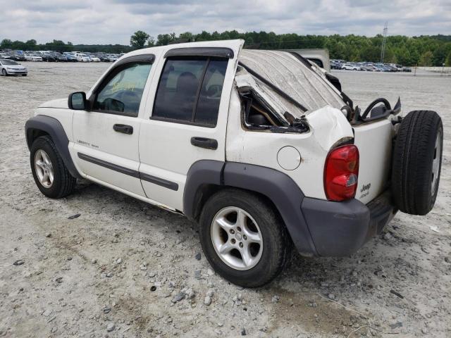 Photo 3 from auction – 2003 JEEP LIBERTY SP with VIN 1J4GL48K93W630971