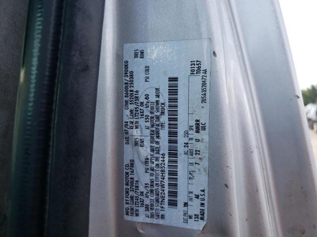 Photo 10 from auction – 2004 FORD E250 with VIN 1FTNE24W74HB52446