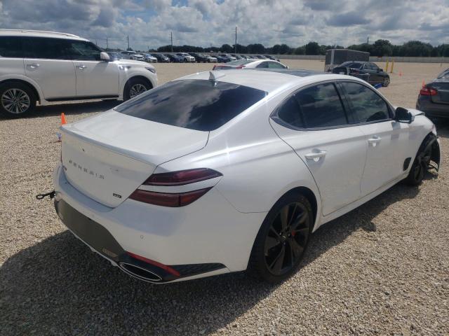 Photo 4 from auction – 2022 GENESIS G70 BASE with VIN KMTG54TE0NU097510