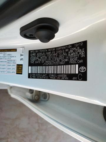 Photo 10 from auction – 2013 TOYOTA PRIUS V with VIN JTDZN3EU7D3218821