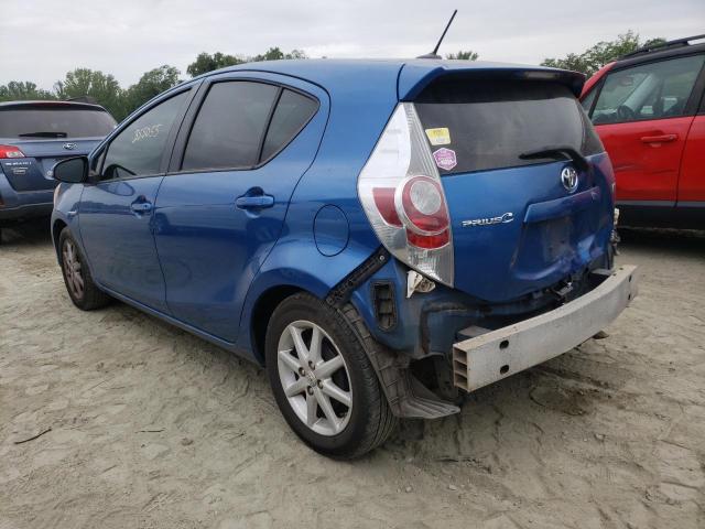 Photo 3 from auction – 2014 TOYOTA PRIUS C with VIN JTDKDTB37E1560766
