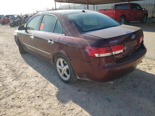 Photo 3 from auction – 2008 HYUNDAI SONATA SE with VIN 5NPEU46F18H309875