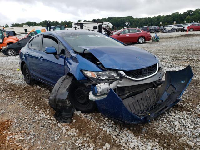 HONDA CIVIC LX 2013 with VIN 19XFB2F52DE227240 - Photo from auction