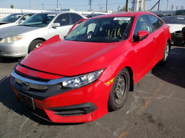 Photo 2 from auction – 2017 HONDA CIVIC LX with VIN 2HGFC2F51HH552924