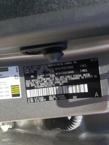 Photo 10 from auction – 2022 LEXUS RX 350 with VIN 2T2HZMAA1NC230713