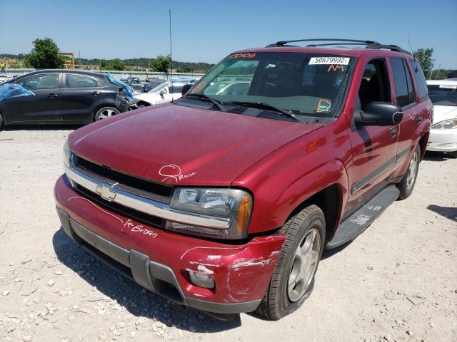 Photo 2 from auction – 2002 CHEVROLET TRAILBLAZE with VIN 1GNDT13S622330106
