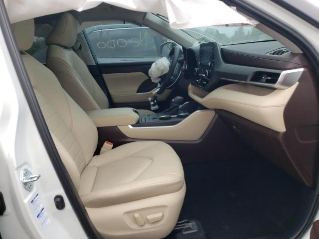 Photo 5 from auction – 2021 TOYOTA HIGHLANDER with VIN 5TDHBRCH6MS522153