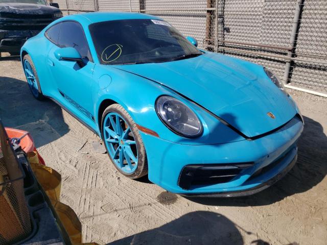 PORSCHE 911 CARRER 2021 with VIN WP0AA2A96MS205214 - Photo from auction