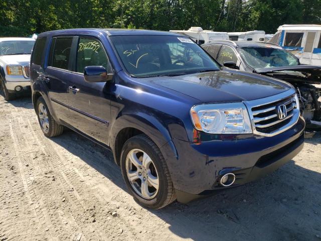 HONDA PILOT EXL 2015 with VIN 5FNYF4H52FB008586 - Photo from auction