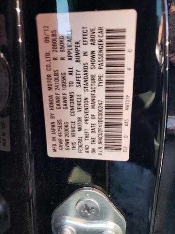 Photo 10 from auction – 2013 ACURA TSX with VIN JH4CU2F47DC000247