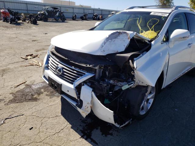 Photo 9 from auction – 2013 LEXUS RX 350 BAS with VIN JTJBK1BA4D2032486