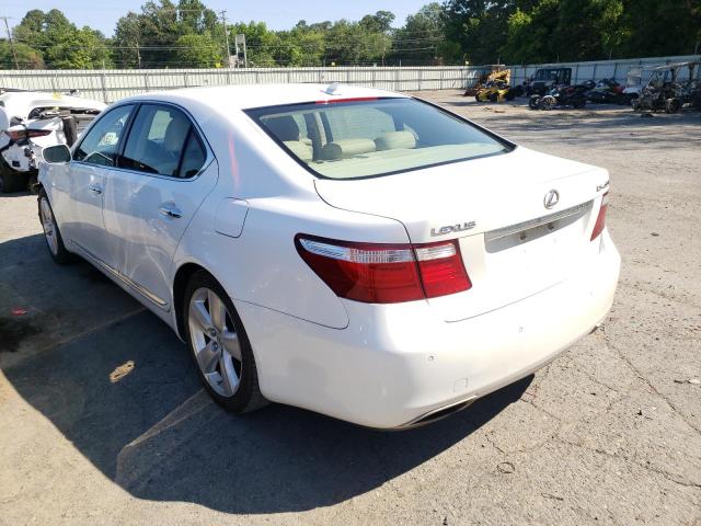 Photo 3 from auction – 2007 LEXUS LS 460L with VIN JTHGL46F075015683