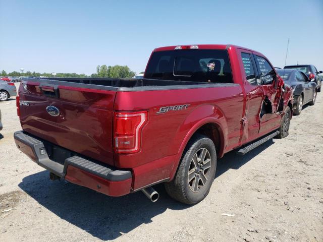 Photo 4 from auction – 2015 FORD F150 SUPER with VIN 1FTEX1CP2FFB42470
