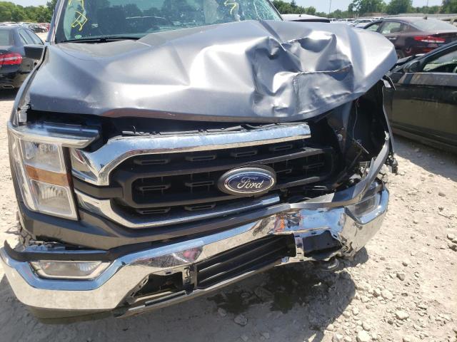 Photo 9 from auction – 2021 FORD F150 SUPER with VIN 1FTFW1E57MFA02673