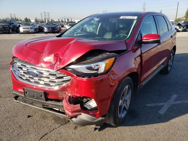 Photo 2 from auction – 2020 FORD EDGE SEL with VIN 2FMPK3J90LBB62975