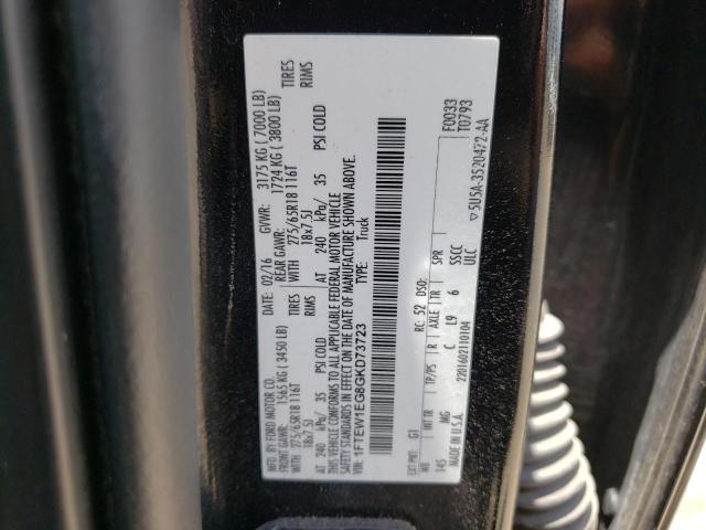 Photo 10 from auction – 2016 FORD F150 SUPER with VIN 1FTEW1EG8GKD73723