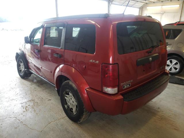 Photo 3 from auction – 2009 DODGE NITRO SE with VIN 1D8GU28K49W547577