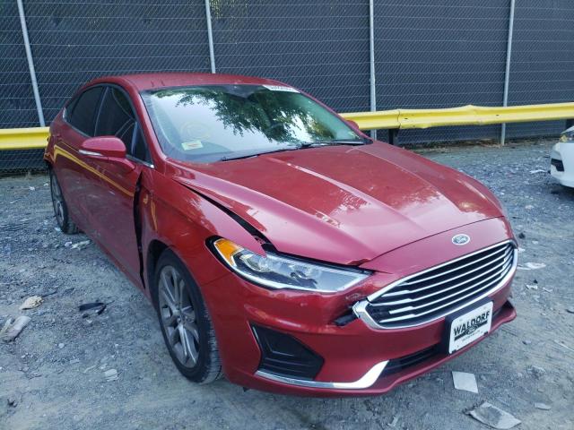 Photo 1 from auction – 2020 FORD FUSION SEL with VIN 3FA6P0CD8LR196283