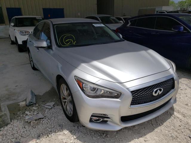 INFINITI Q50 BASE 2015 with VIN JN1BV7AP8FM347076 - Photo from auction