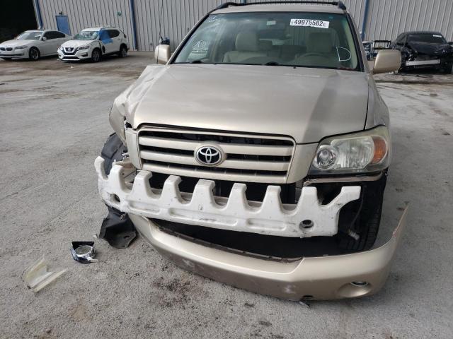 Photo 9 from auction – 2005 TOYOTA HIGHLANDER with VIN JTEGD21A350111179