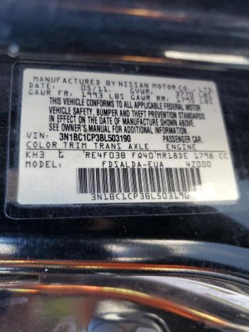 Photo 10 from auction – 2011 NISSAN VERSA S with VIN 3N1BC1CP3BL503190