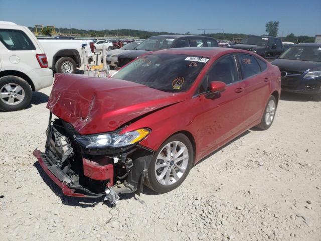 Photo 2 from auction – 2020 FORD FUSION SE with VIN 3FA6P0LU0LR148535