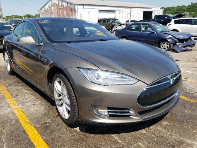 TESLA MODEL S 2015 with VIN 5YJSA1E28FF114375 - Photo from auction