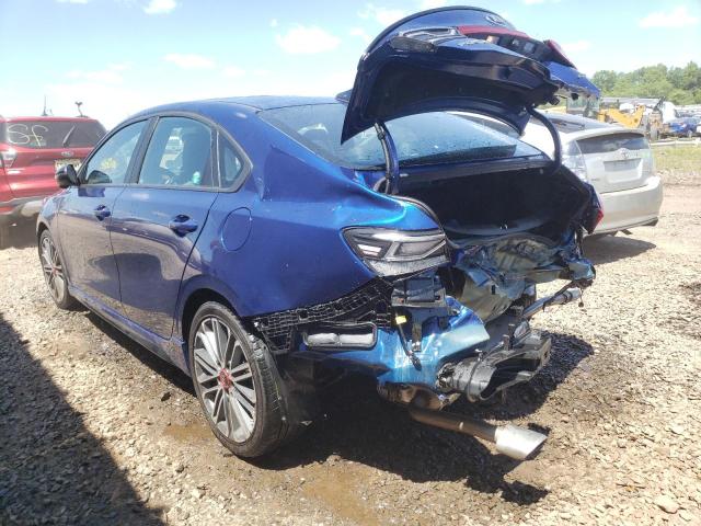 Photo 3 from auction – 2021 KIA FORTE GT with VIN 3KPF44AC7ME280379