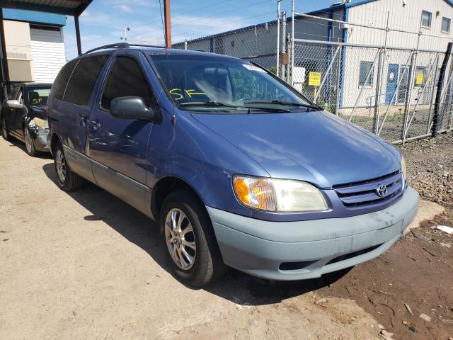 Photo 1 from auction – 2002 TOYOTA SIENNA CE with VIN 4T3ZF19C42U477490