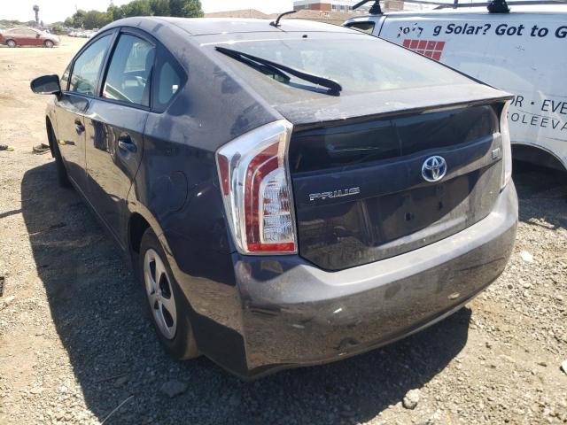 Photo 3 from auction – 2013 TOYOTA PRIUS with VIN JTDKN3DU8D5670302