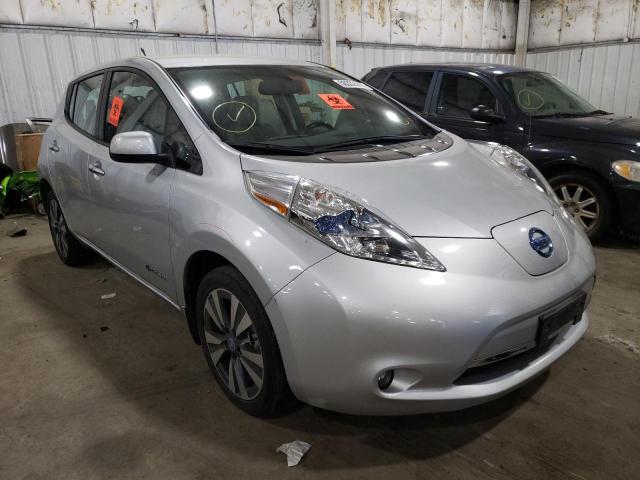 NISSAN LEAF S 2013 с VIN 1N4AZ0CP2DC406181 - Фото с аукциона