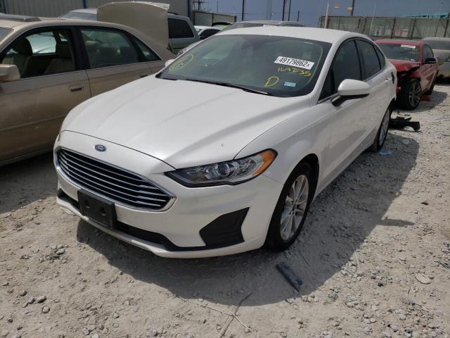 Photo 2 from auction – 2019 FORD FUSION SE with VIN 3FA6P0HD0KR169635