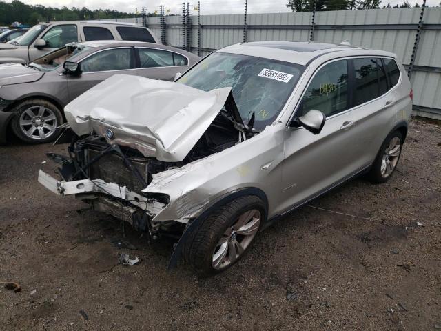 Photo 2 from auction – 2014 BMW X3 XDRIVE3 with VIN 5UXWX7C58EL983620