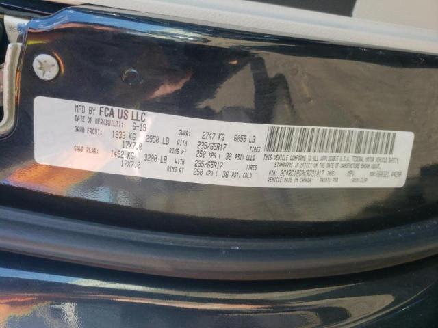 Photo 10 from auction – 2019 CHRYSLER PACIFICA T with VIN 2C4RC1BG0KR731017