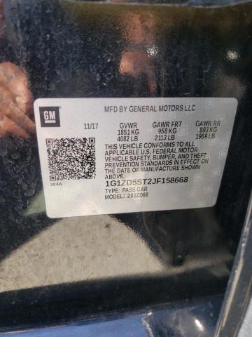 Photo 10 from auction – 2018 CHEVROLET MALIBU LT with VIN 1G1ZD5ST2JF158668