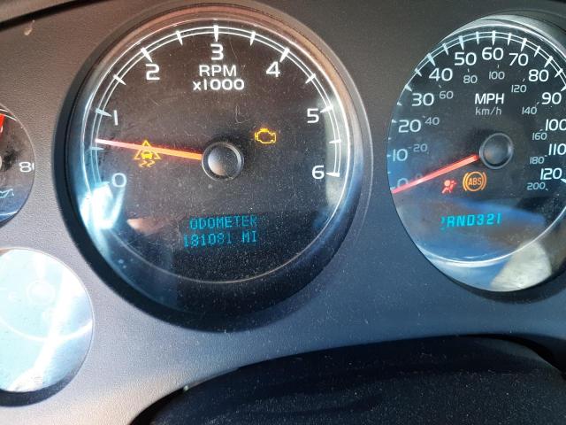 Photo 8 from auction – 2008 CHEVROLET AVALANCHE with VIN 3GNFK12358G144353