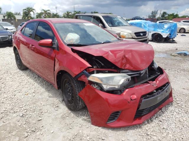 TOYOTA COROLLA L 2016 with VIN 2T1BURHE1GC550549 - Photo from auction
