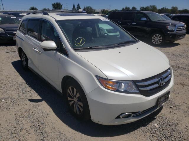 HONDA ODYSSEY EX 2014 with VIN 5FNRL5H61EB022683 - Photo from auction