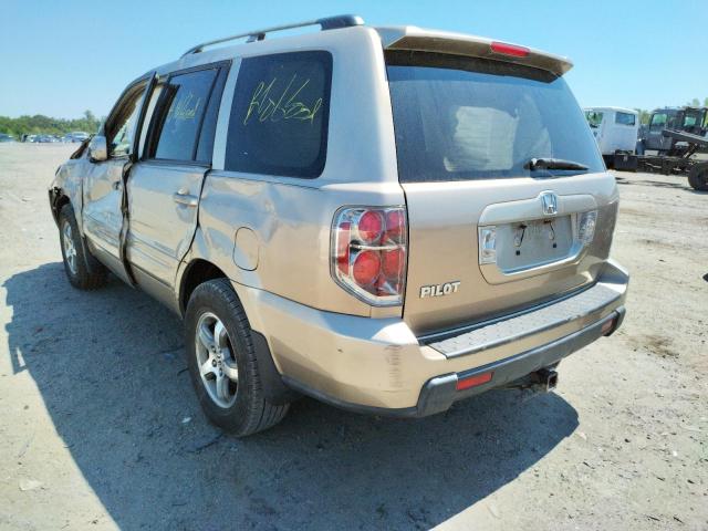 Photo 3 from auction – 2006 HONDA PILOT EX with VIN 5FNYF28586B011920