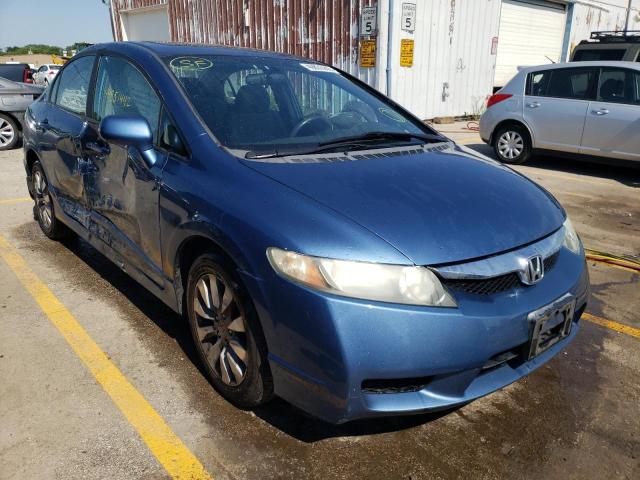 HONDA CIVIC EX 2009 with VIN 19XFA16899E011920 - Photo from auction