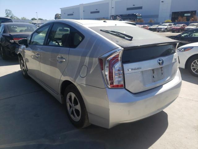 Photo 3 from auction – 2013 TOYOTA PRIUS with VIN JTDKN3DU2D5574634