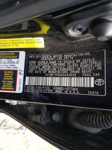 Photo 10 from auction – 2014 TOYOTA CAMRY L with VIN 4T1BF1FKXEU432628