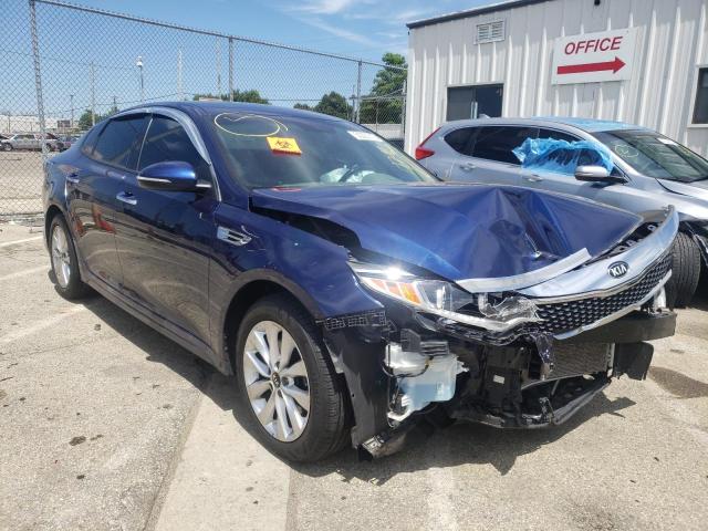 KIA OPTIMA EX 2016 with VIN 5XXGU4L36GG092191 - Photo from auction