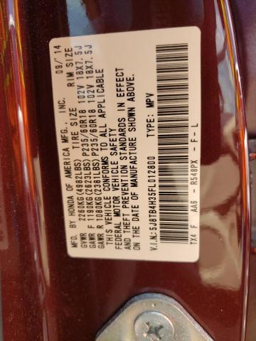 Photo 10 from auction – 2015 ACURA RDX with VIN 5J8TB4H35FL012800