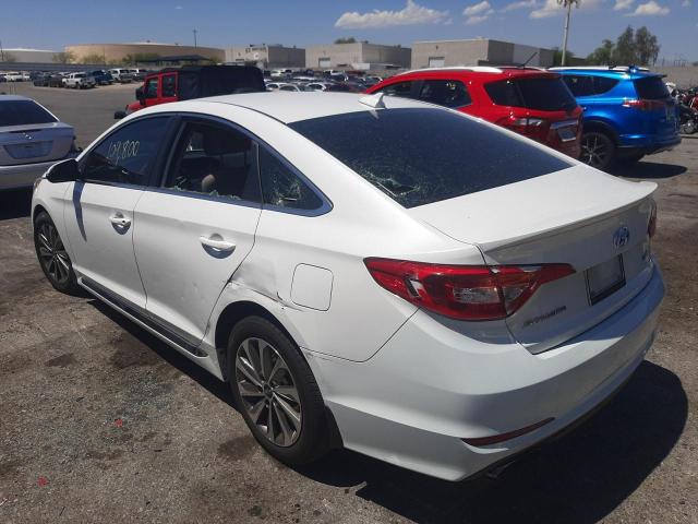 Photo 3 from auction – 2016 HYUNDAI SONATA SPO with VIN 5NPE34AF8GH409254