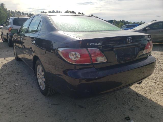 Photo 3 from auction – 2003 LEXUS ES 300 with VIN JTHBF30G736015911